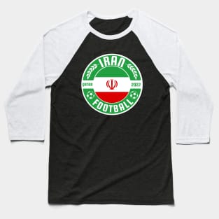 Iran Football Baseball T-Shirt